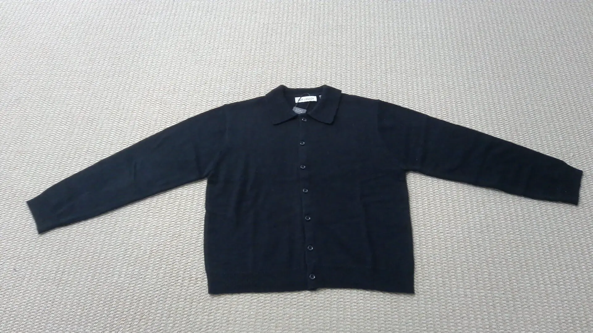 Autonomous Our Legacy Style Evening Polo Alpaca Wool Casual Knit Cardigan Spring and Autumn Wool Jacket