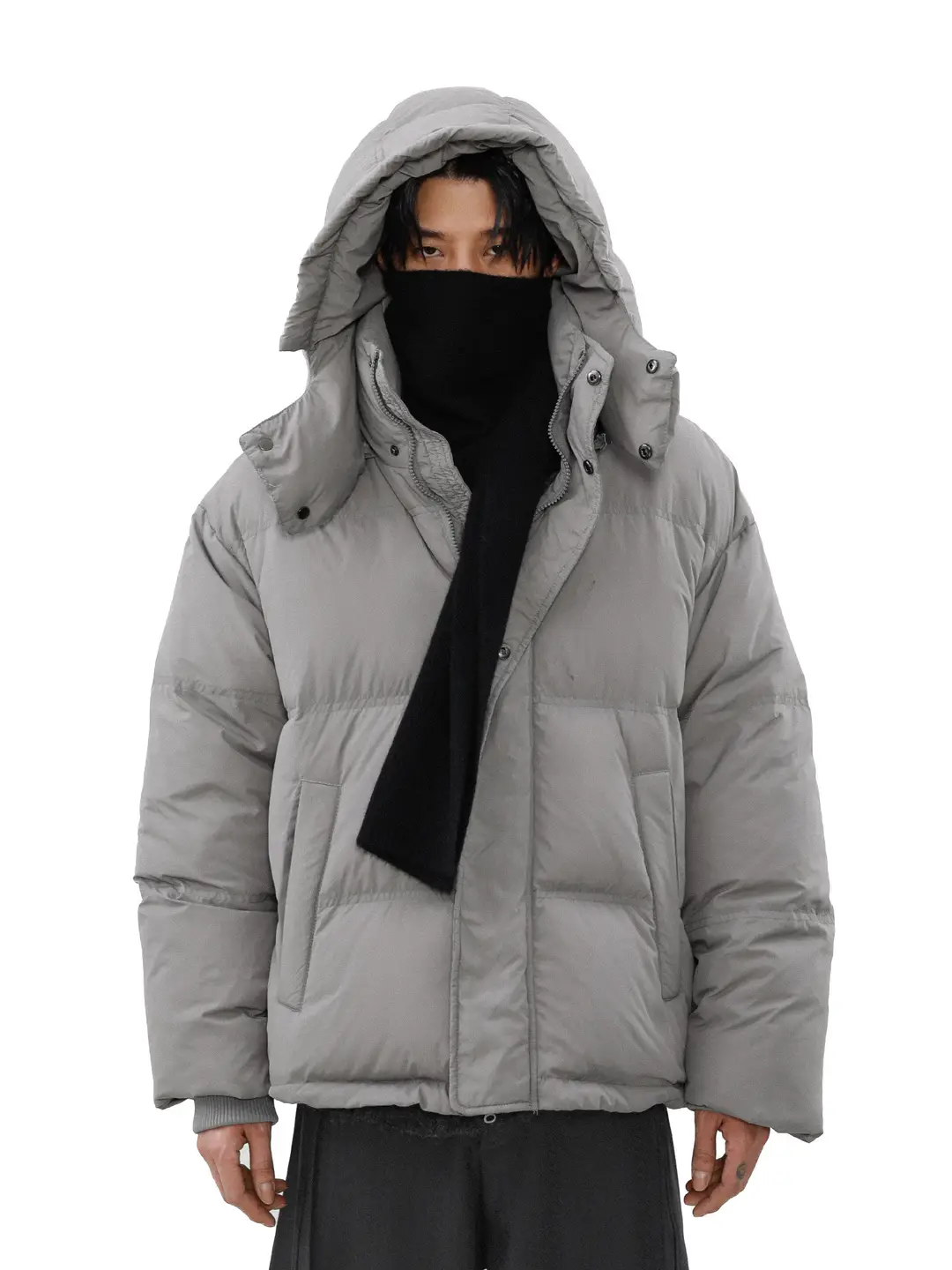 Mrnearly Winter High-End Thickened Warm down Jacket 2024 Loose Casual Puffer Jacket Couple Trend