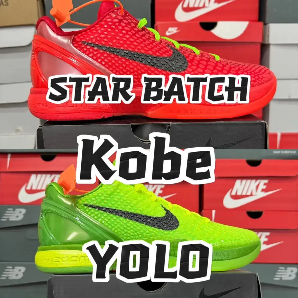 【STAR版】Kobe系列!科比5/6系列