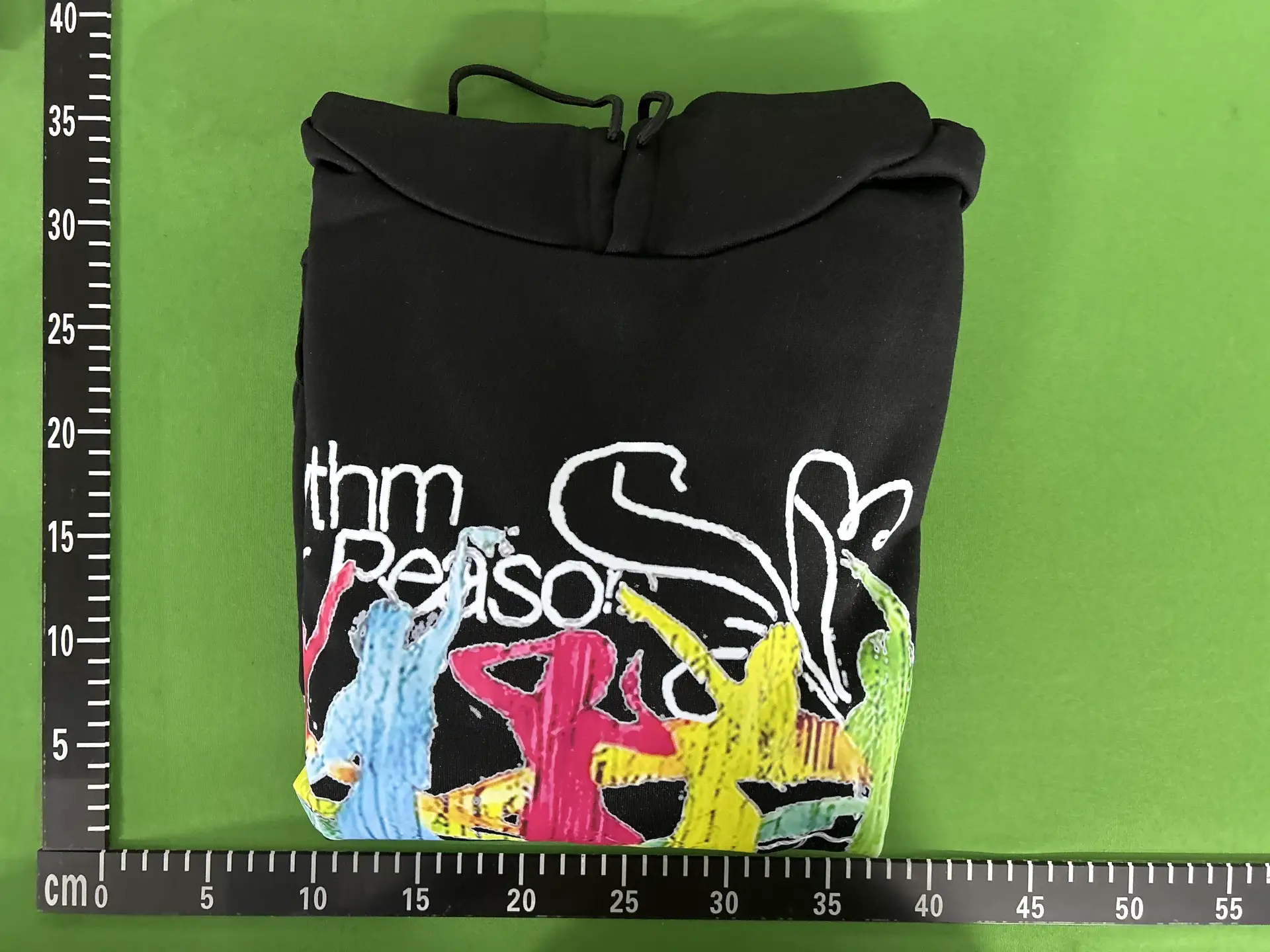 Rhythm Reason Graffiti Print Sweatshirt Hoodie