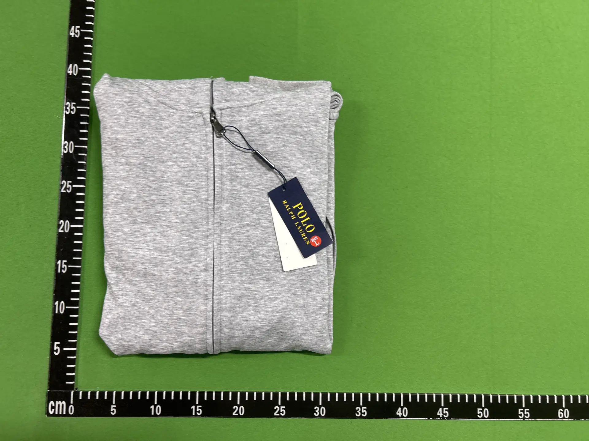 Polo Ralph Lauren Full Zip Hoodie Heather Grey