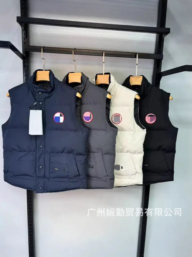 Cross-Border Goose Vest Winter New In-Stock Style Cotton Jacket Foreign Trade Quality Thickened Warm Coat Dropshipping