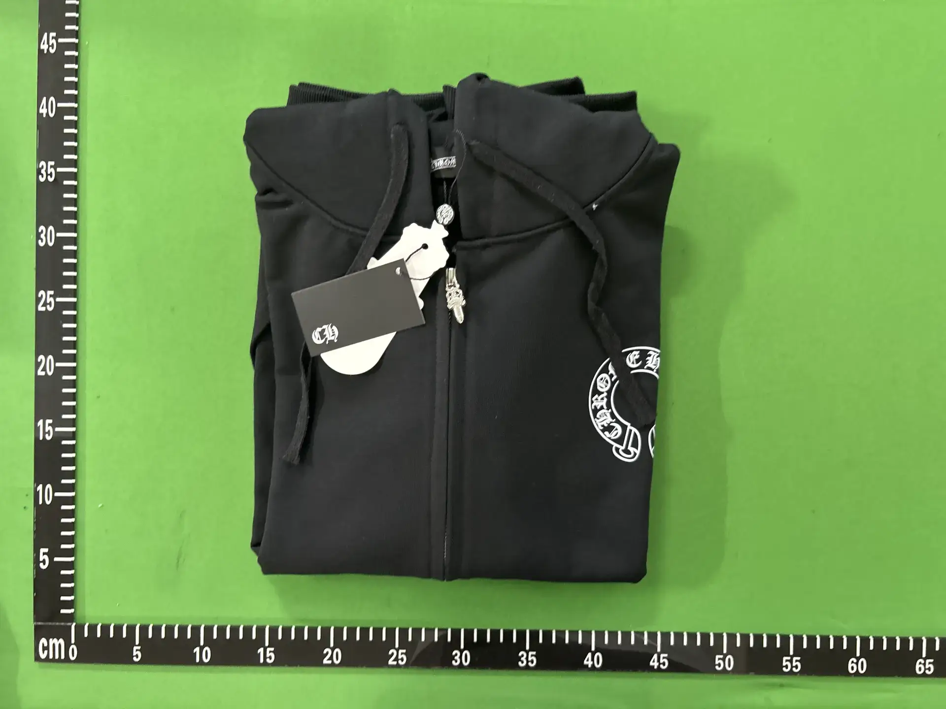 Chrome Hearts Black Zip Hoodie