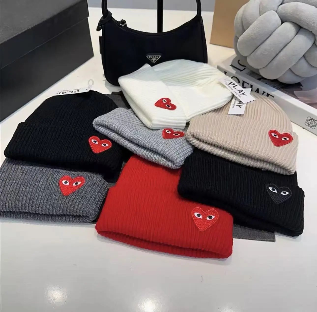 COMME des GARCONS PLAY Beanie