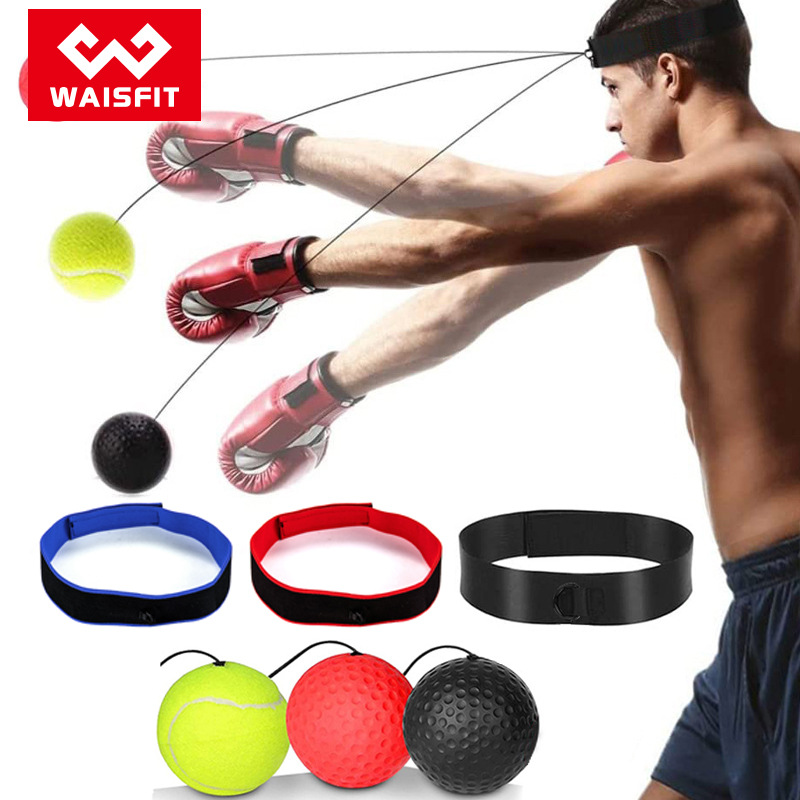 Head-mounted boxing quick reaction training ball boxing hit adult children's reflex ball vent ball