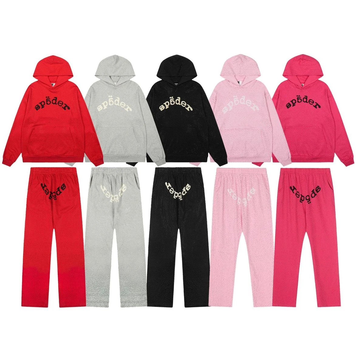 spoder hoodie and sweatpants