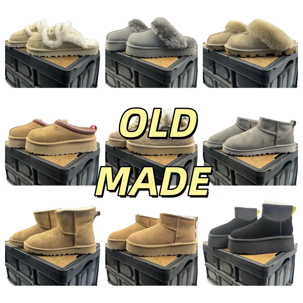 TOP U * G independently developed original version, large bottom cashmere insole for winter warmth, suitable for both outdoor and home use. In the coming year, UUG has launched a series of styles that cater to young consumers and are at the forefront of fashion trends