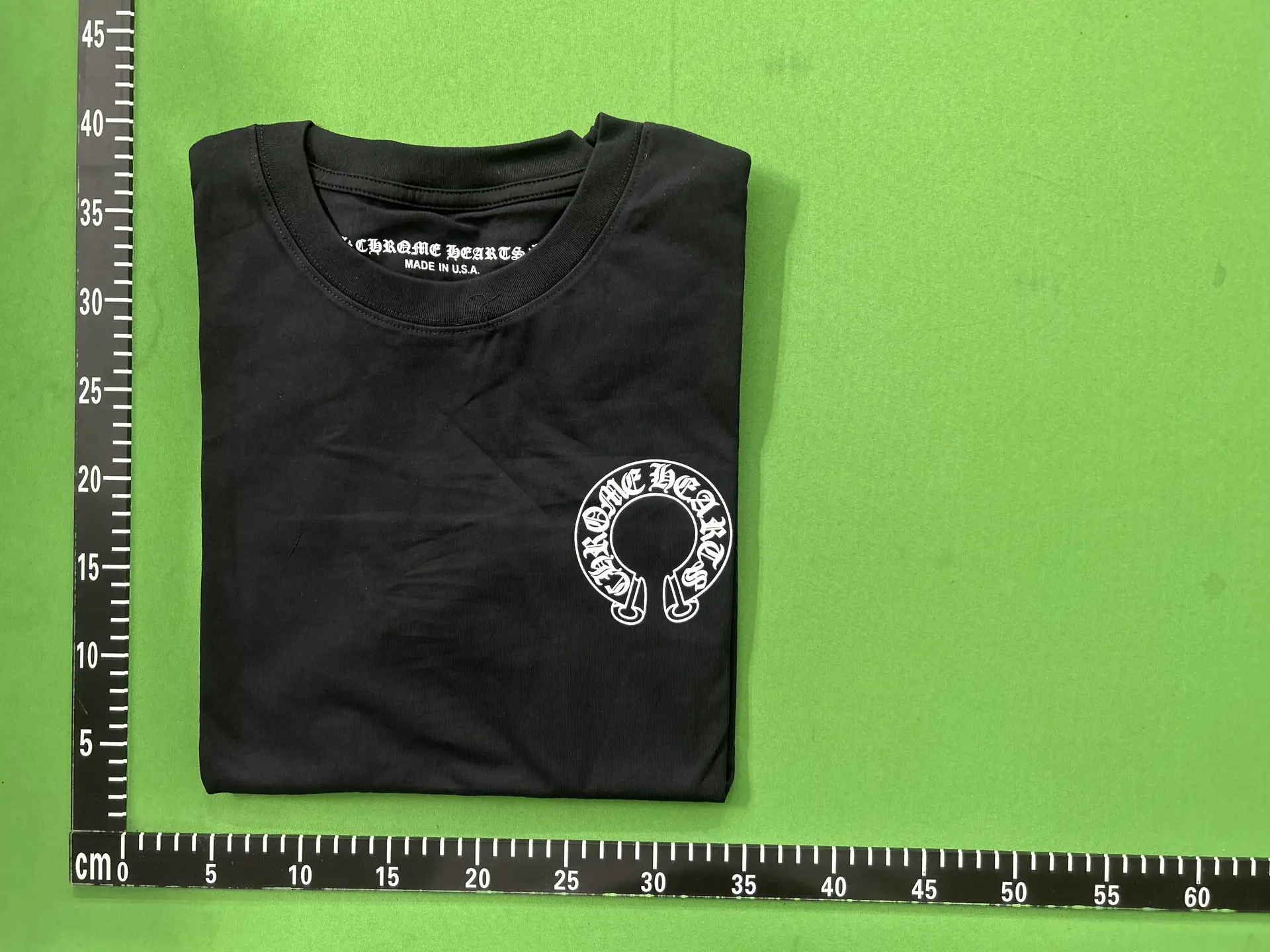Chrome Hearts Horseshoe Logo T-Shirt Black