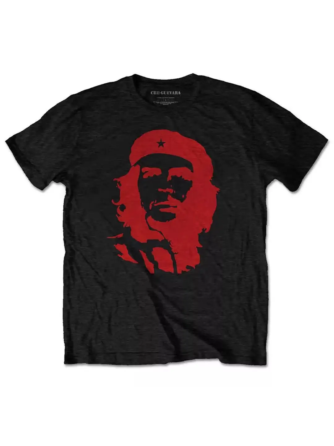 Che Guevara American Retro Casual Loose Oversize Style Motorcycle Men's Pure Cotton T-Shirt