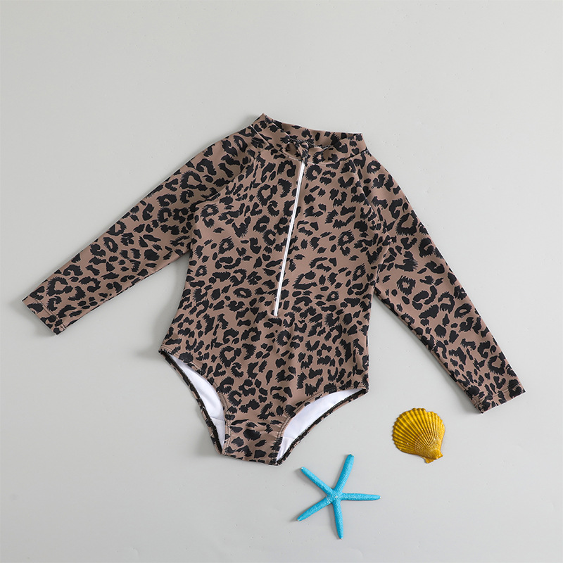 Korean Style New Children's Swimwear Small and Medium-sized Children's Swimwear New Sunscreen Women's Quick-drying Cute Swimwear suit