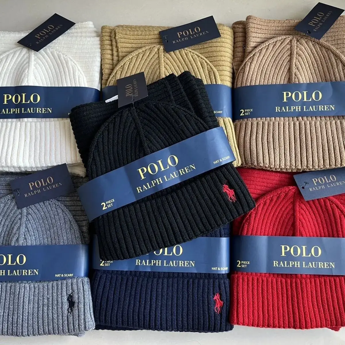 Polo Ralph Lauren Hat and Scarf Sets