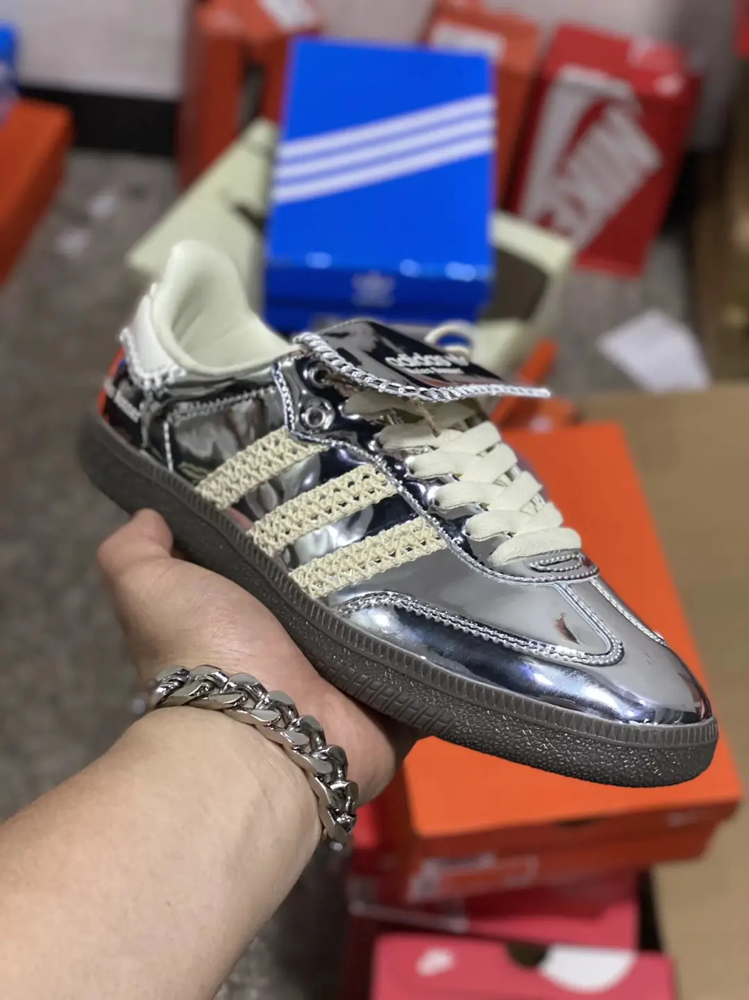 【工厂福利 长期供应】纯原品质 ➕面巾 德训鞋 男女休闲板鞋 Originals Bermuda Trainers 百慕大系列经典复古德训风休闲运动板鞋