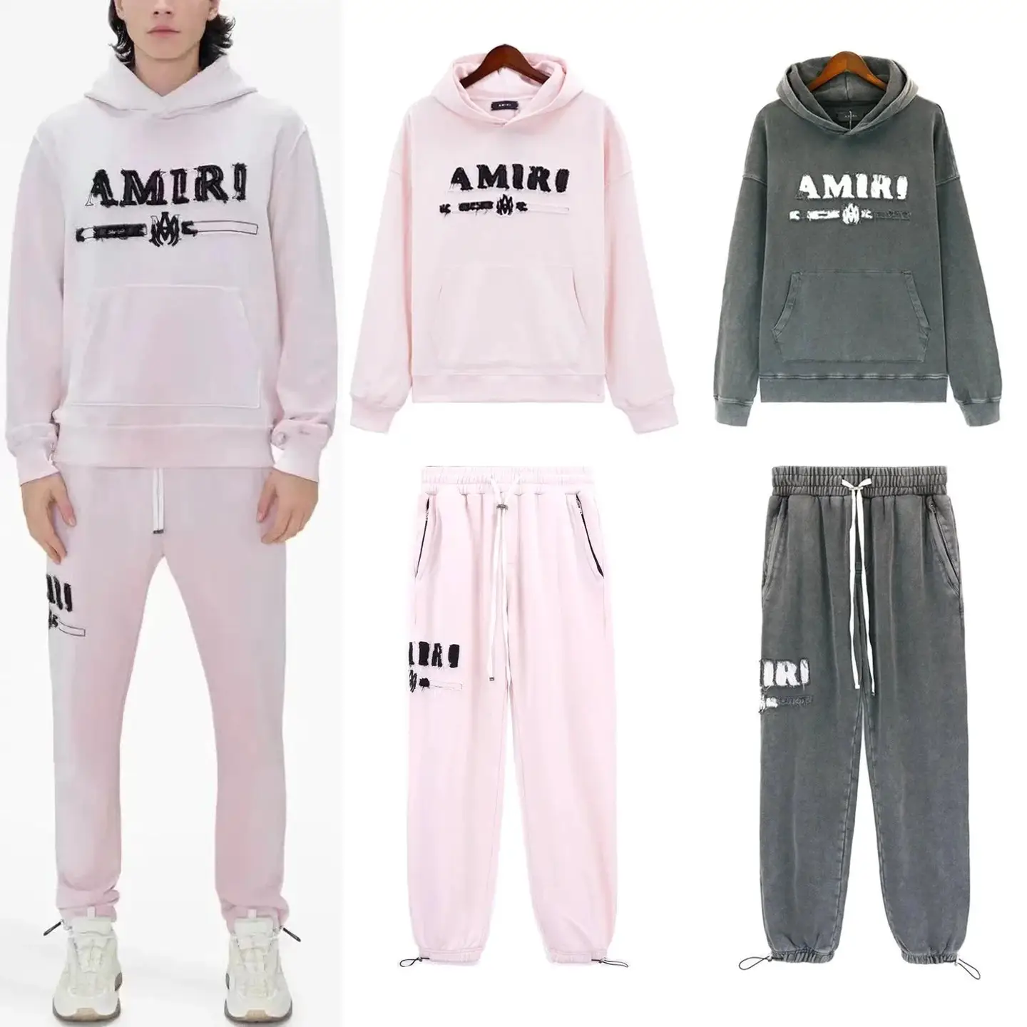 New letter print embroidered hooded sweatshirt men and women couple dress +86 19959480034