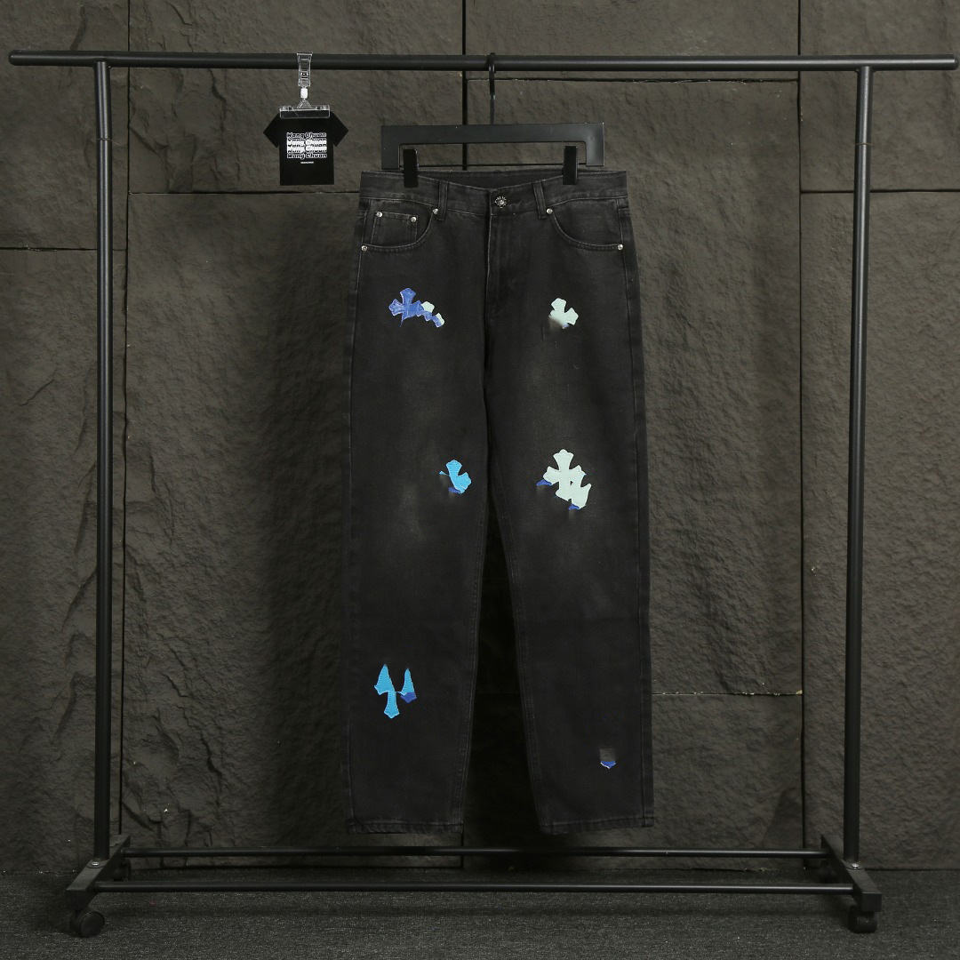 Gallery Dept New Desert Camouflage Patchwork Flared Cargo Pants American High Street Micro-Flared Long Pants Patchwork Casual