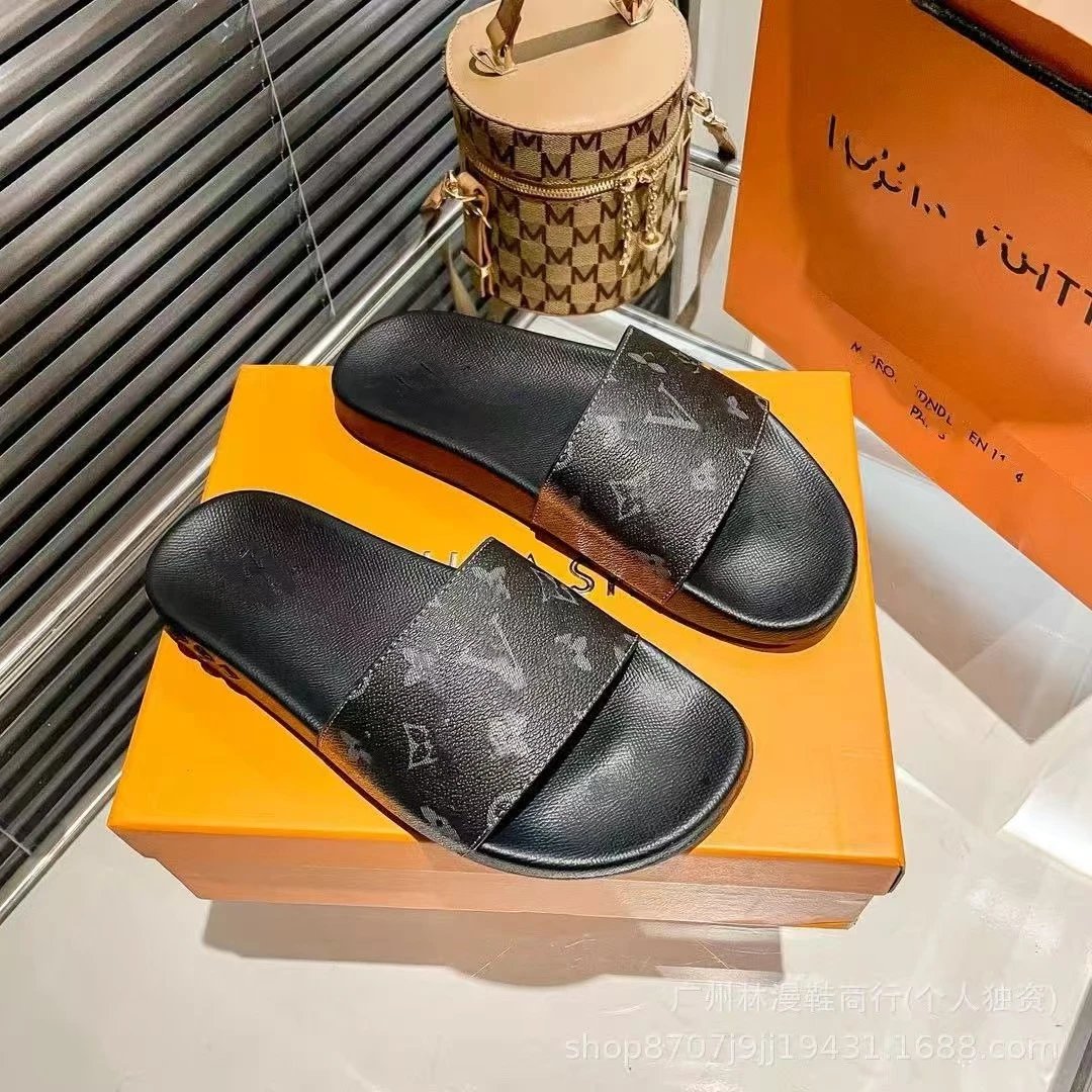 Louis Vuitton Monogram Slides