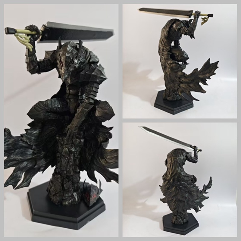 Sword Wind Legend Berserker Gus Armor Gus L Battle Damage Statue Model Ornaments Boxed Doll