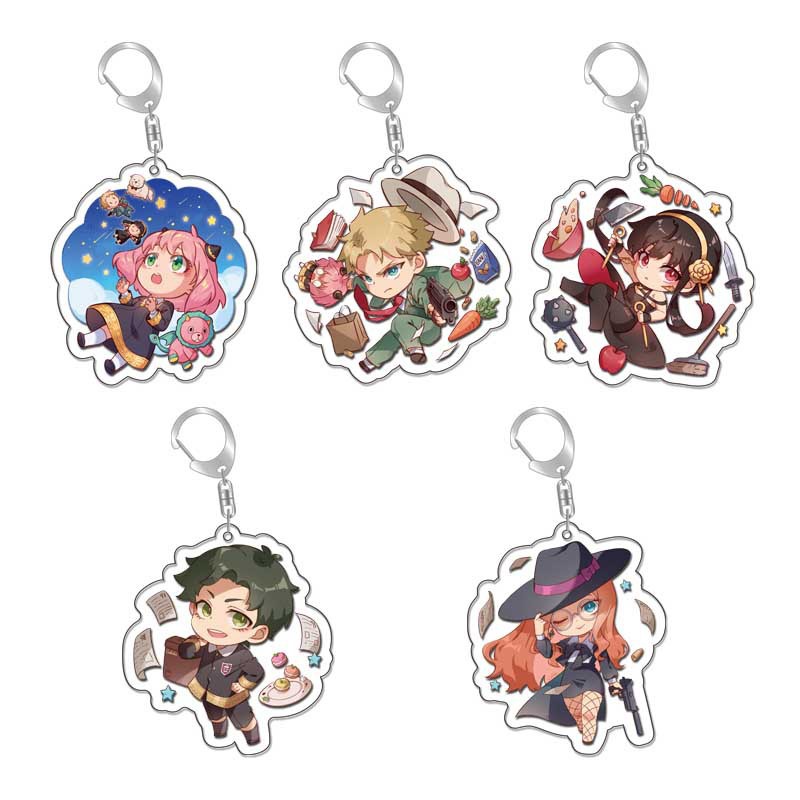 SPY Play Home spy× FAMILY Animation Surrounding Aniyor Blé Acrylic Keychain Pendant
