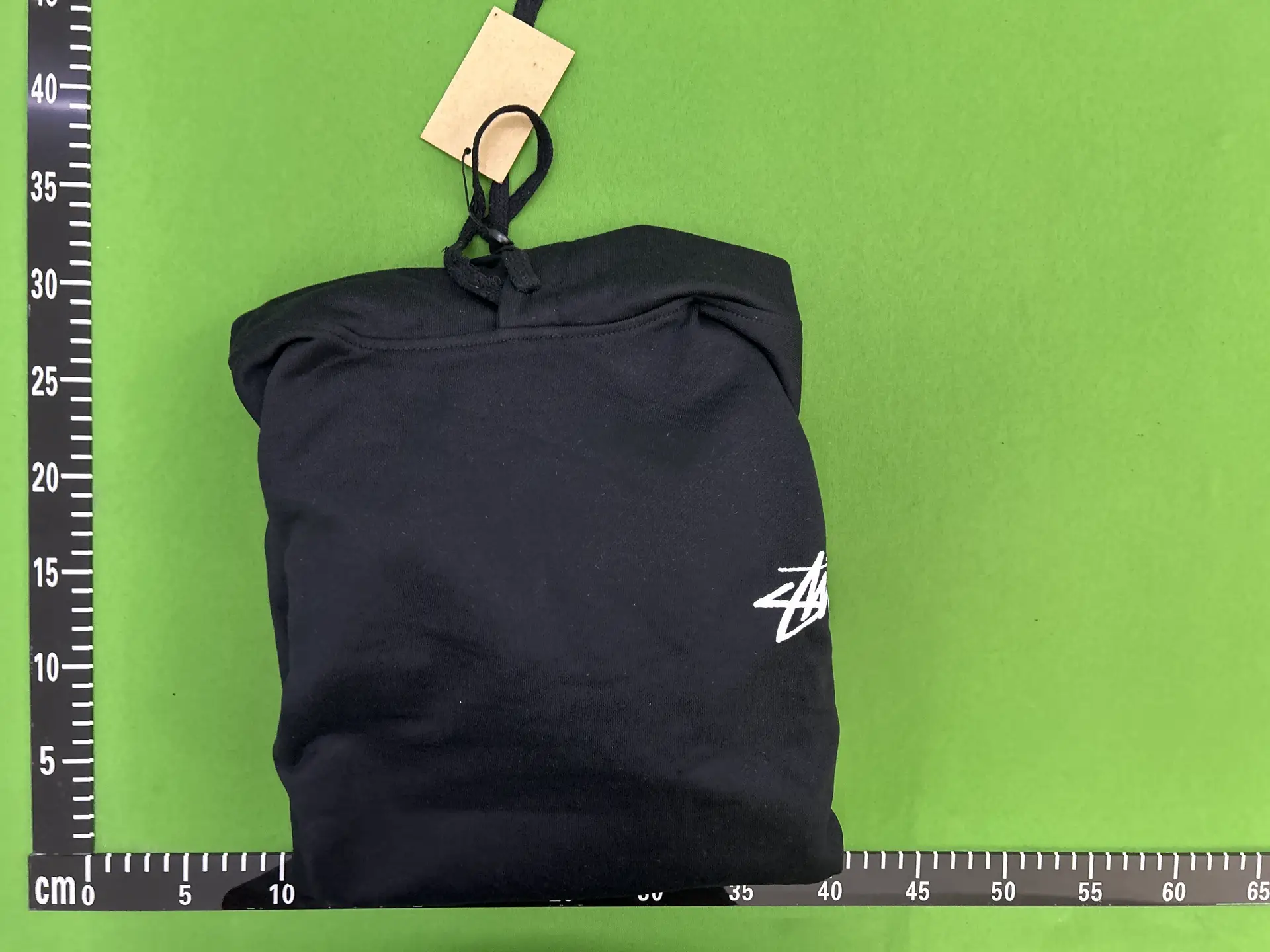 Stussy Black Hooded Sweatshirt