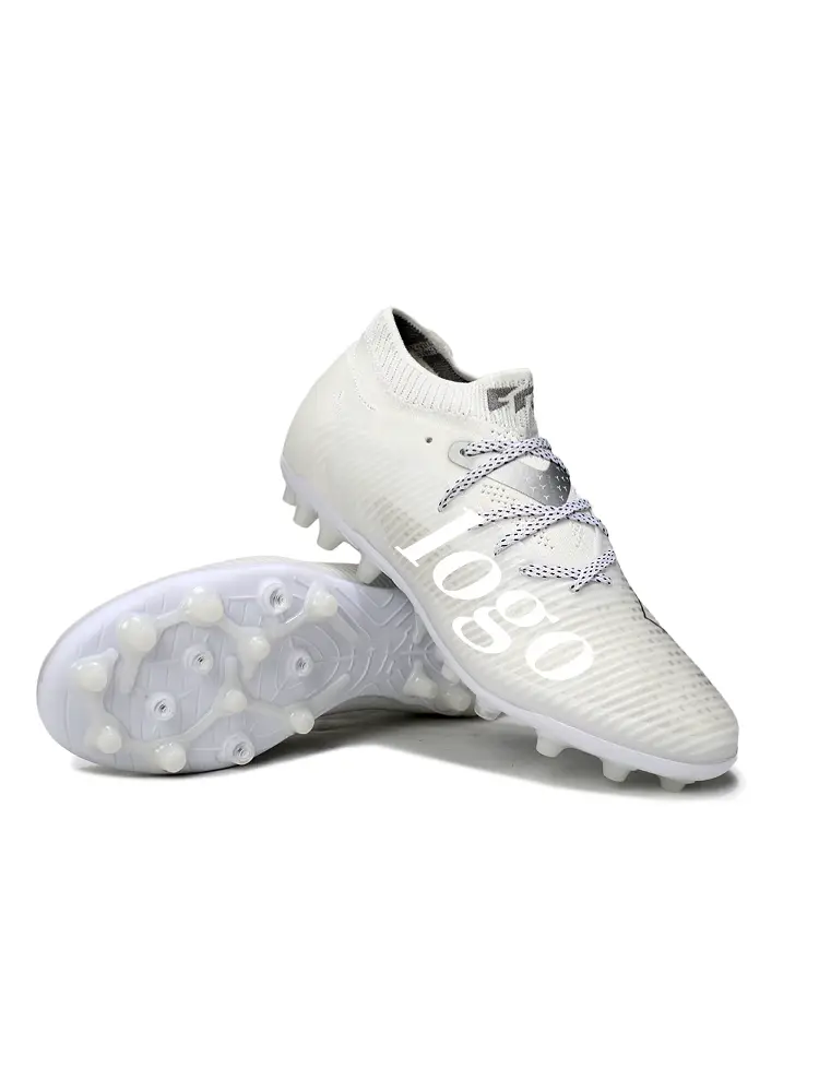 Cross-Border Export Wholesale Soccer Shoes for Game Training kids Adult Men's and Women's Sports Messi Short Spikes Ag Spikes World Cup