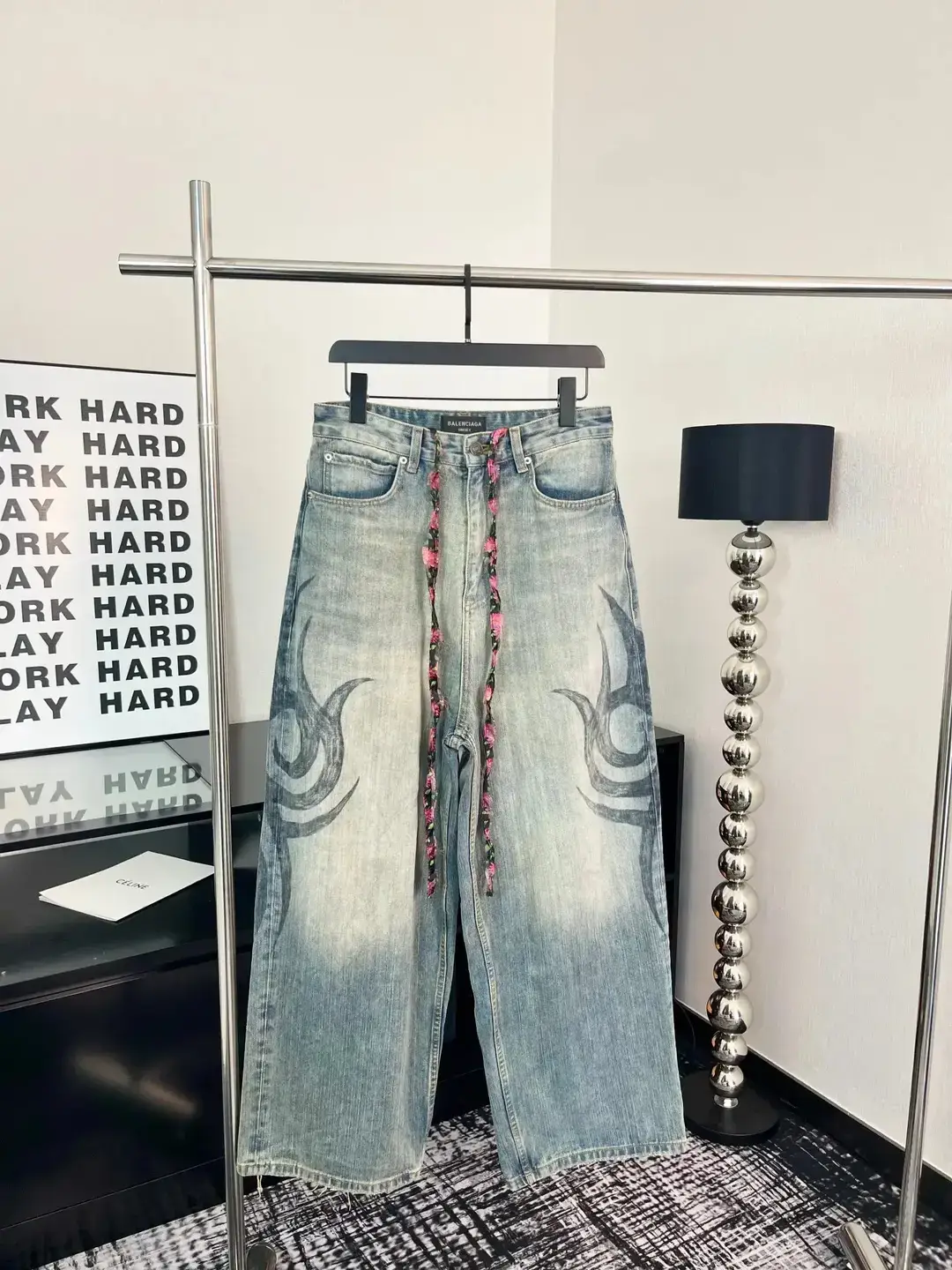 Balenciaga Y2K Totem Jeans