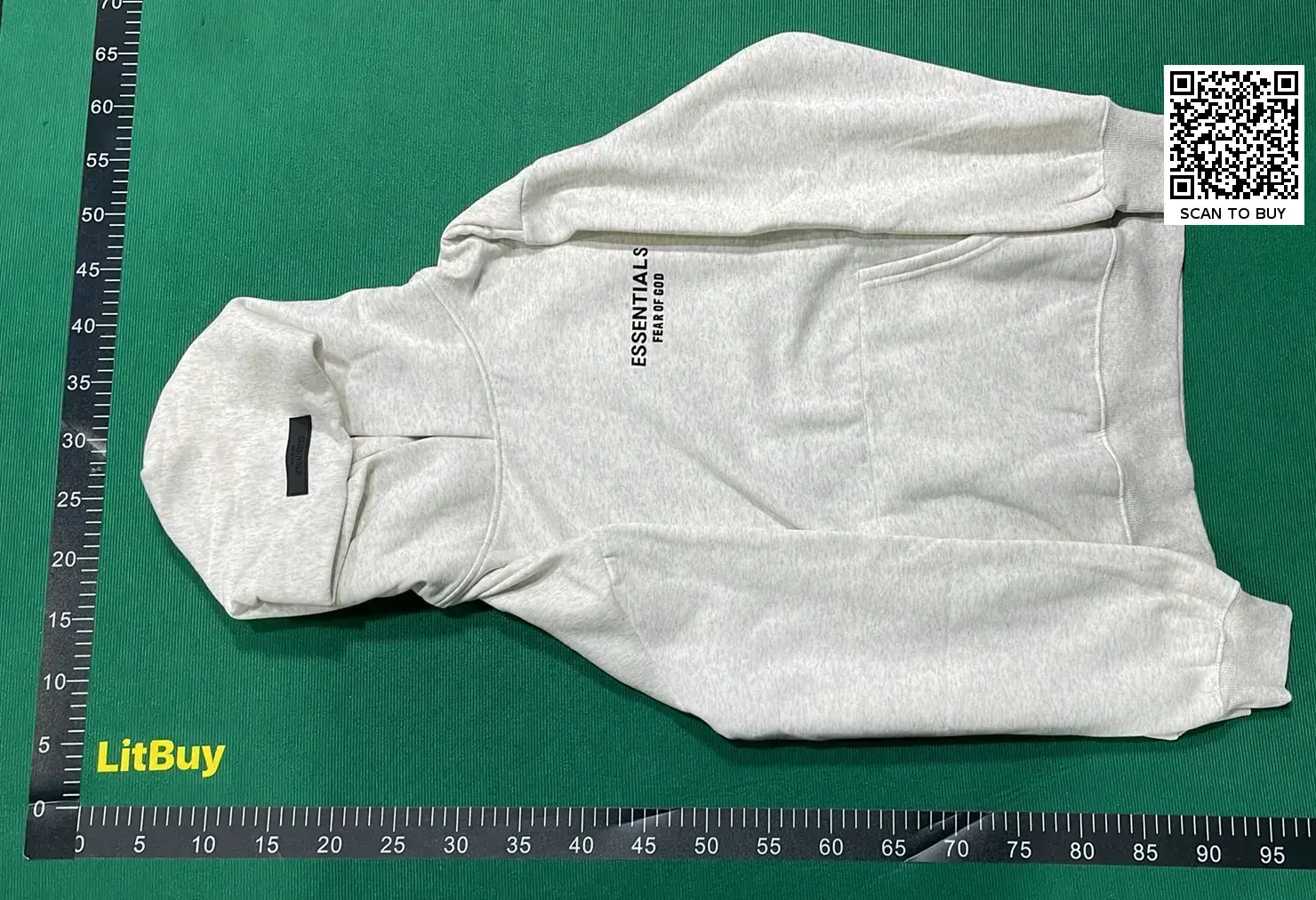 Fear of God Essentials Hoodie Light Heather