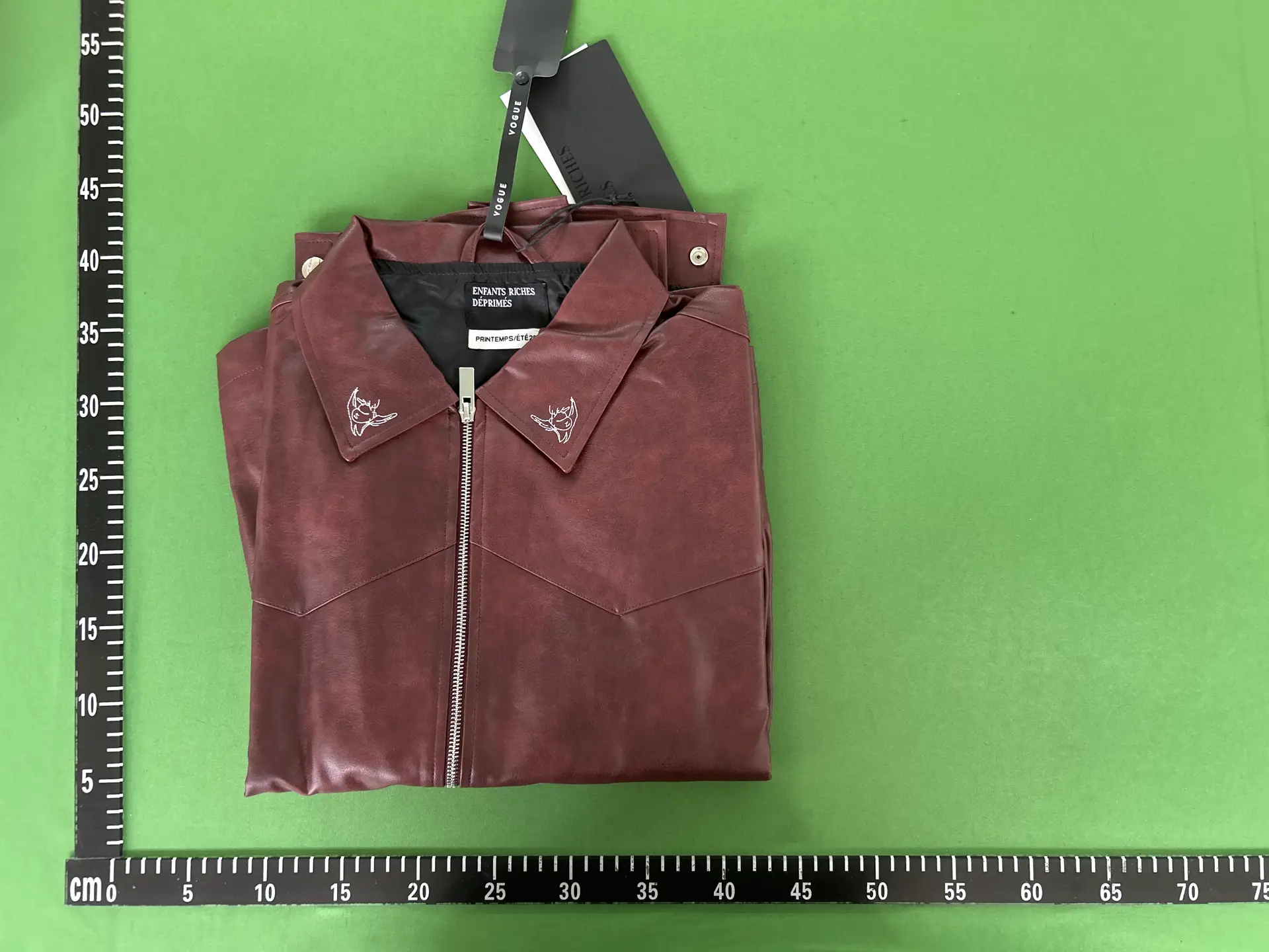 Make old, perforated, irregular design, casual sweater jacket