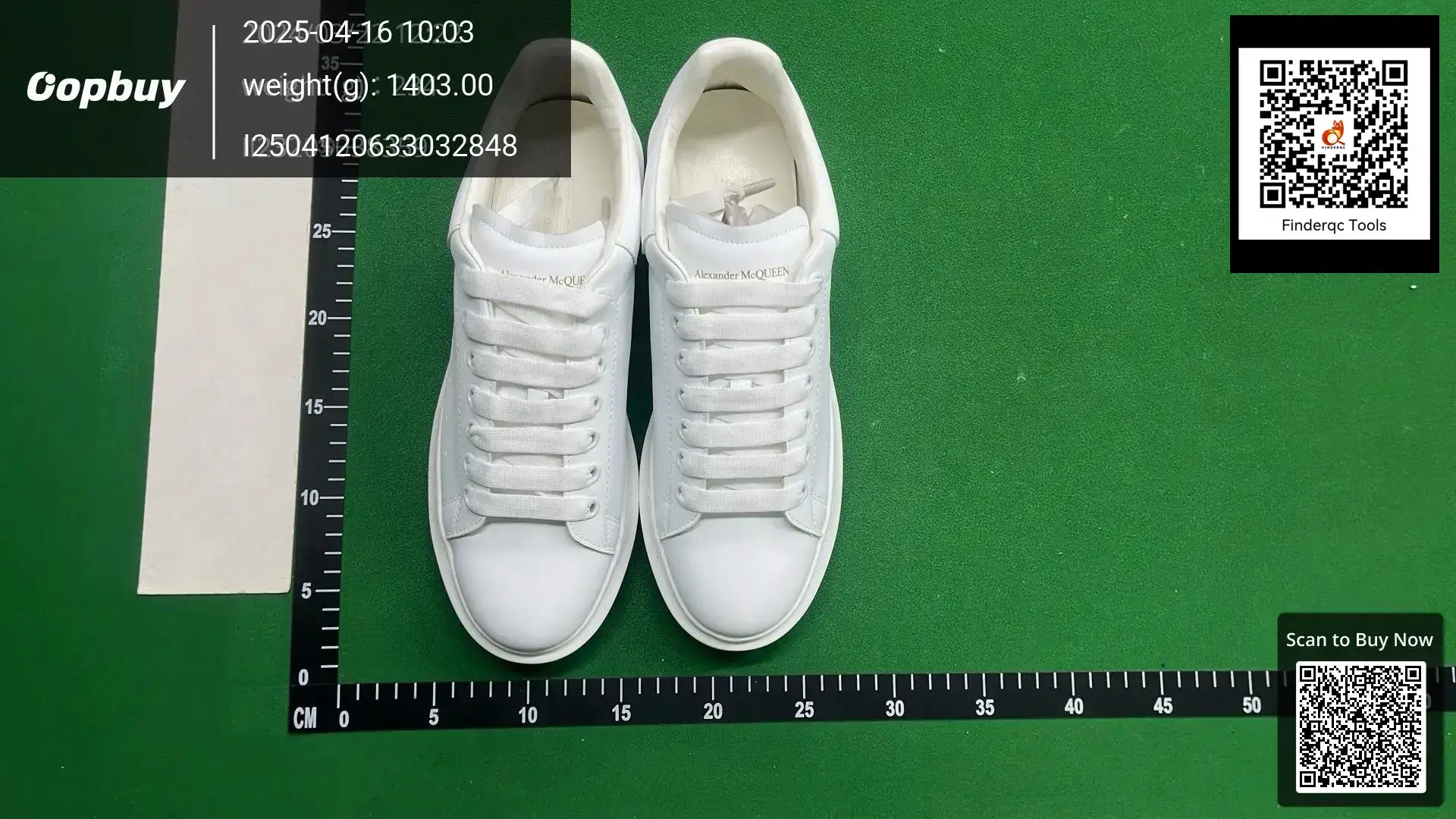 Alexander McQueen Oversized Sneaker White