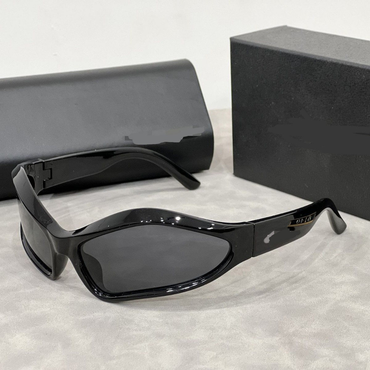 Cross-border Y2K personalized oval color matching sunglasses European and American hip-hop concave sunglasses fashion trend sunglasses Foto QC de 1688 na Qualit.ly