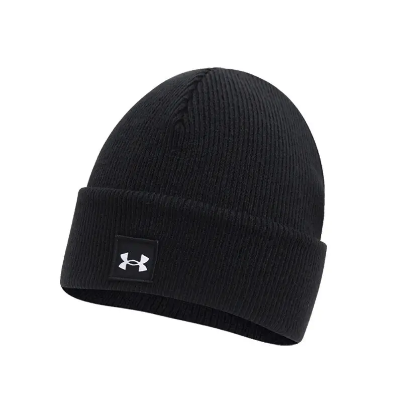 Under Armor Hat Men's Summer Wool Hat Heattech Knitting Hat Men's Hat Casual Cold Hat Sports Hat Black Wool Hat