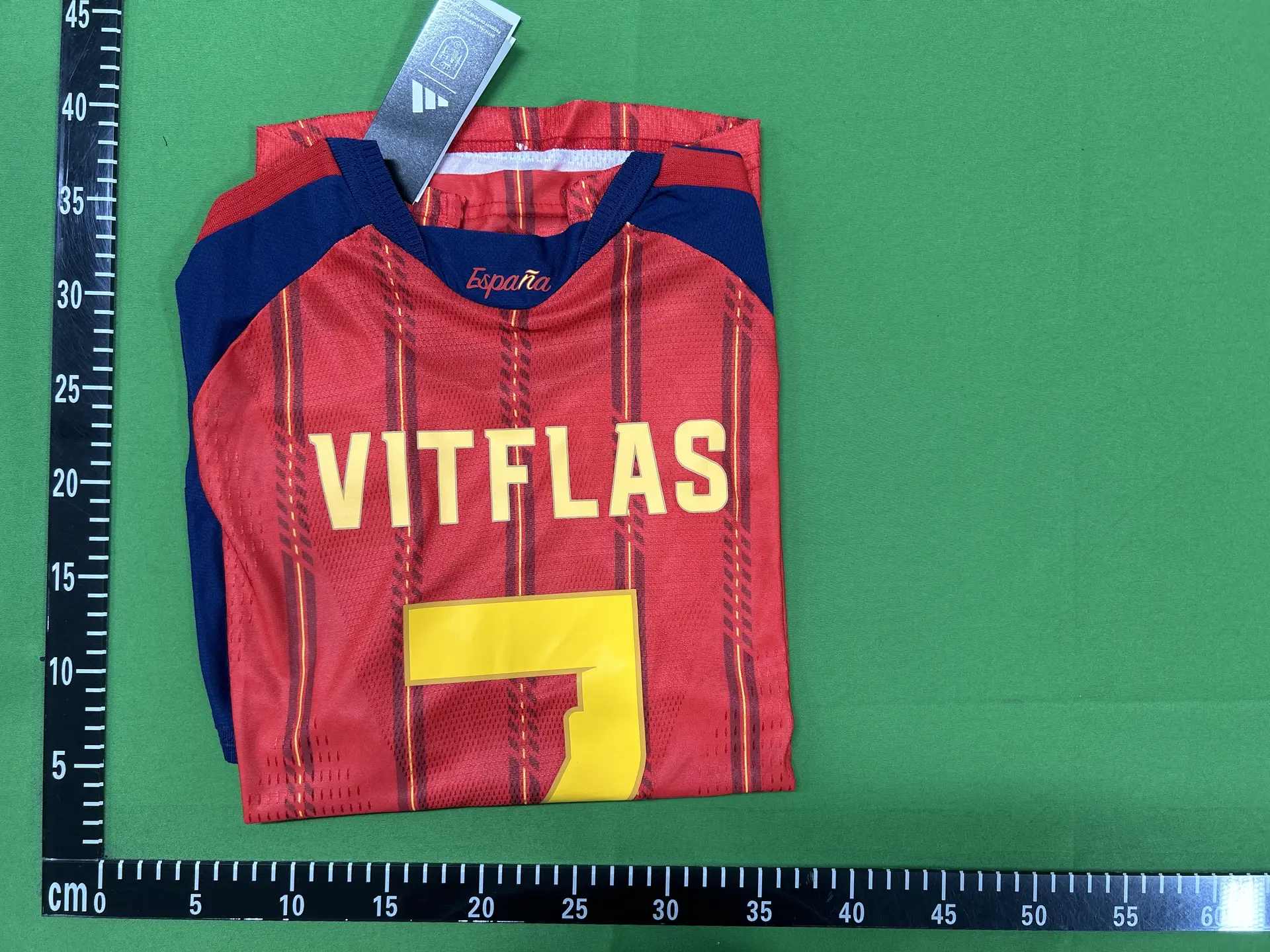 2026 World Cup Spain Home Jersey No. 19 Yamal No. 20 Pedri Player Version Single Top Wholesale