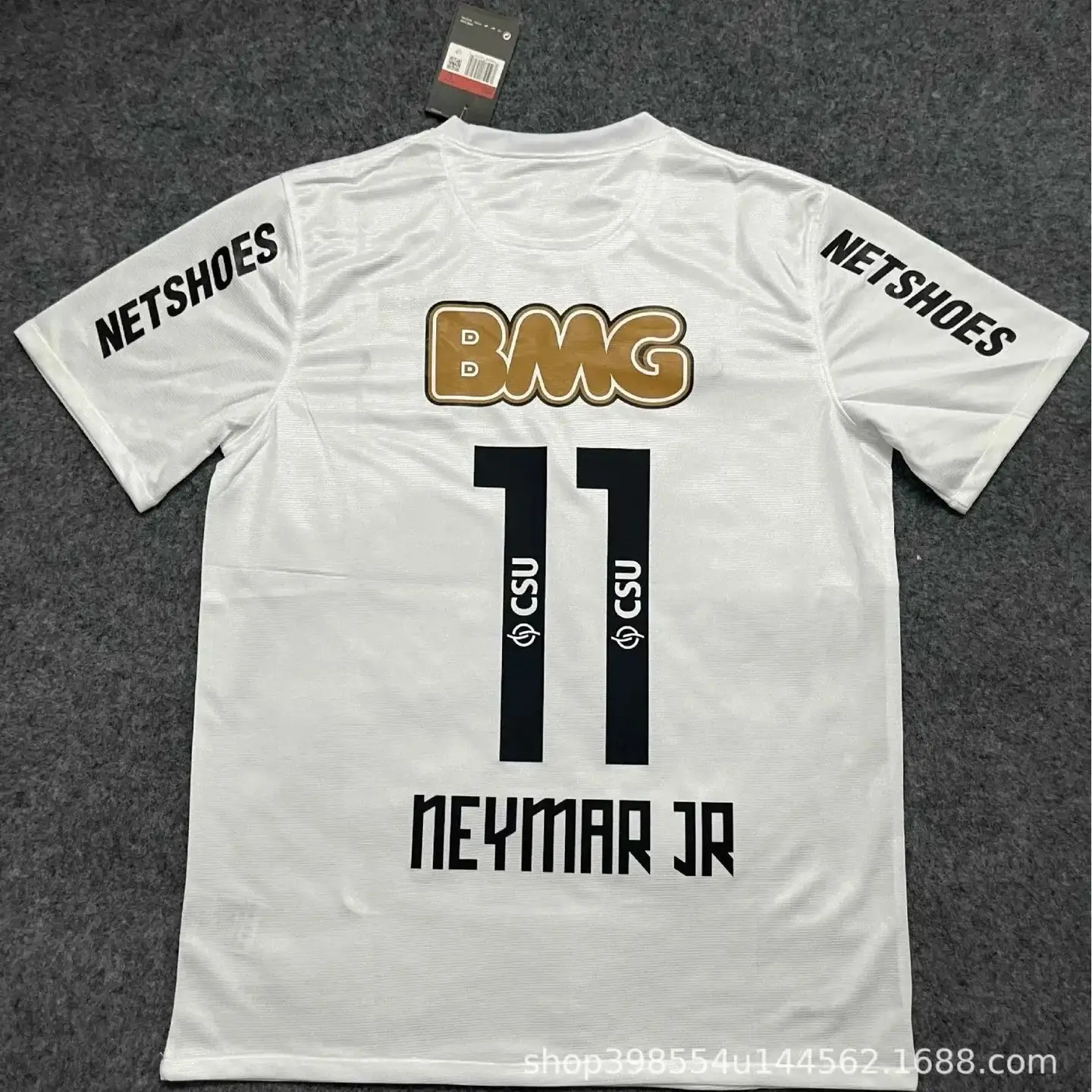 Neymar Jr Santos FC 2013 Jersey White