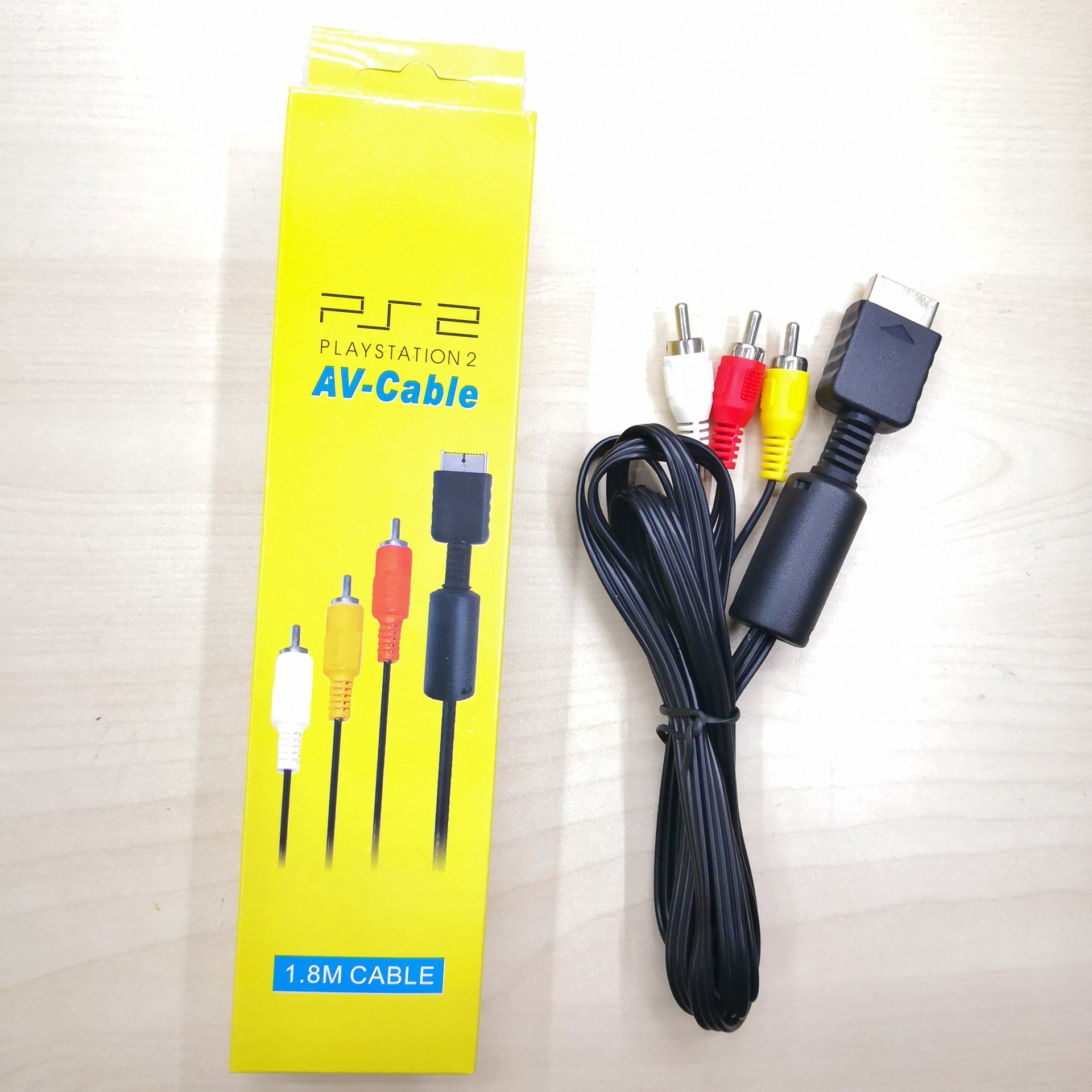 Suitable for PS2AV line PS2/PS3 host AV video line PS2RGB HD line PS2AV line 1.8M