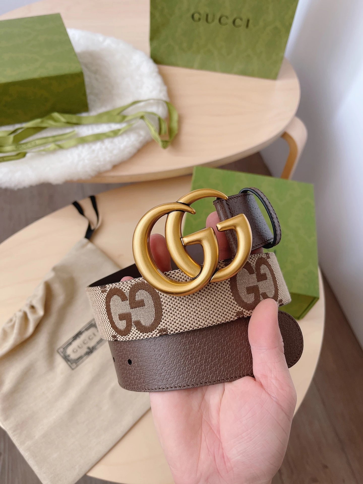 Gucci GG belt