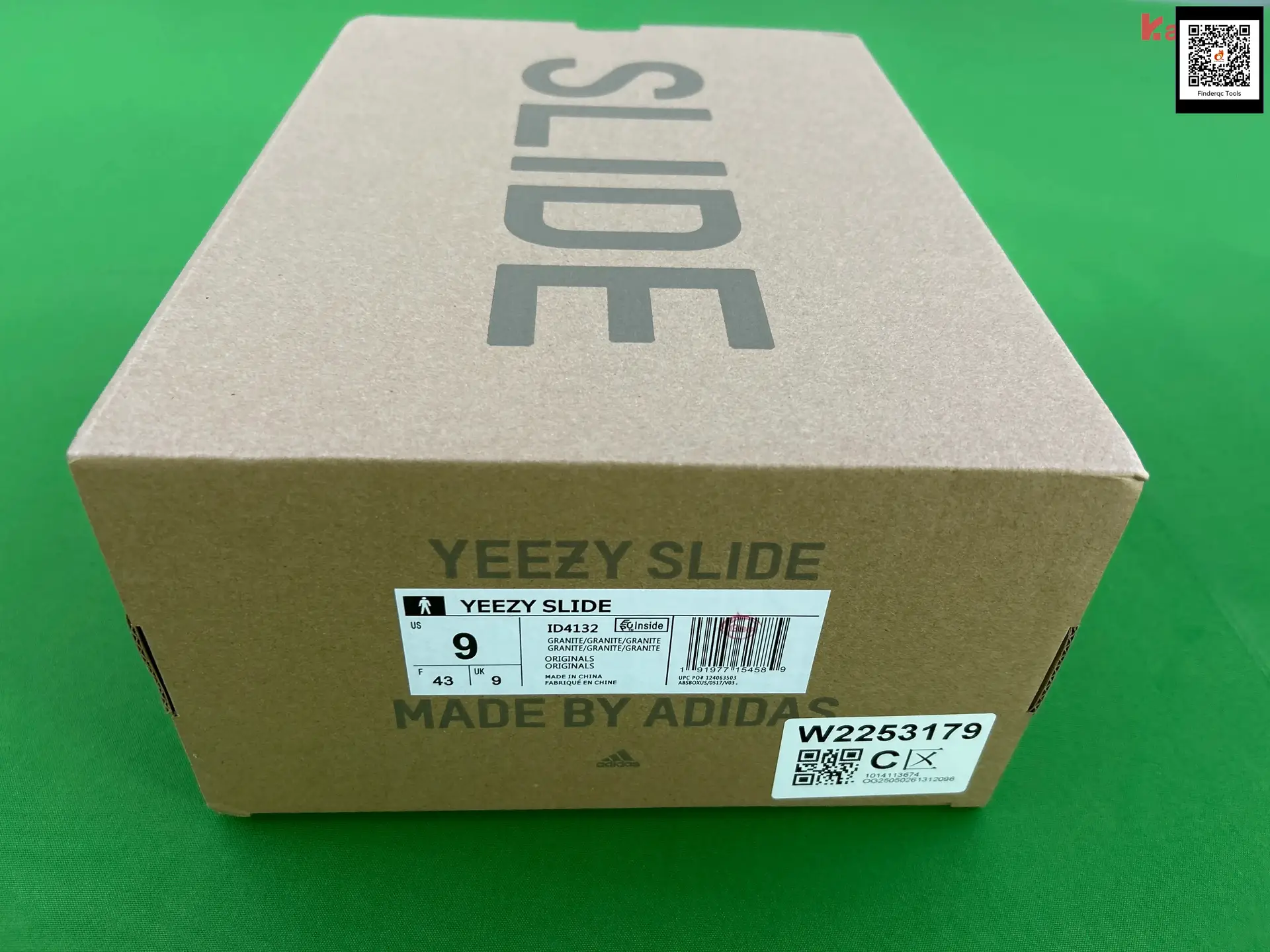Adidas Yeezy Slide Granite ID4132
