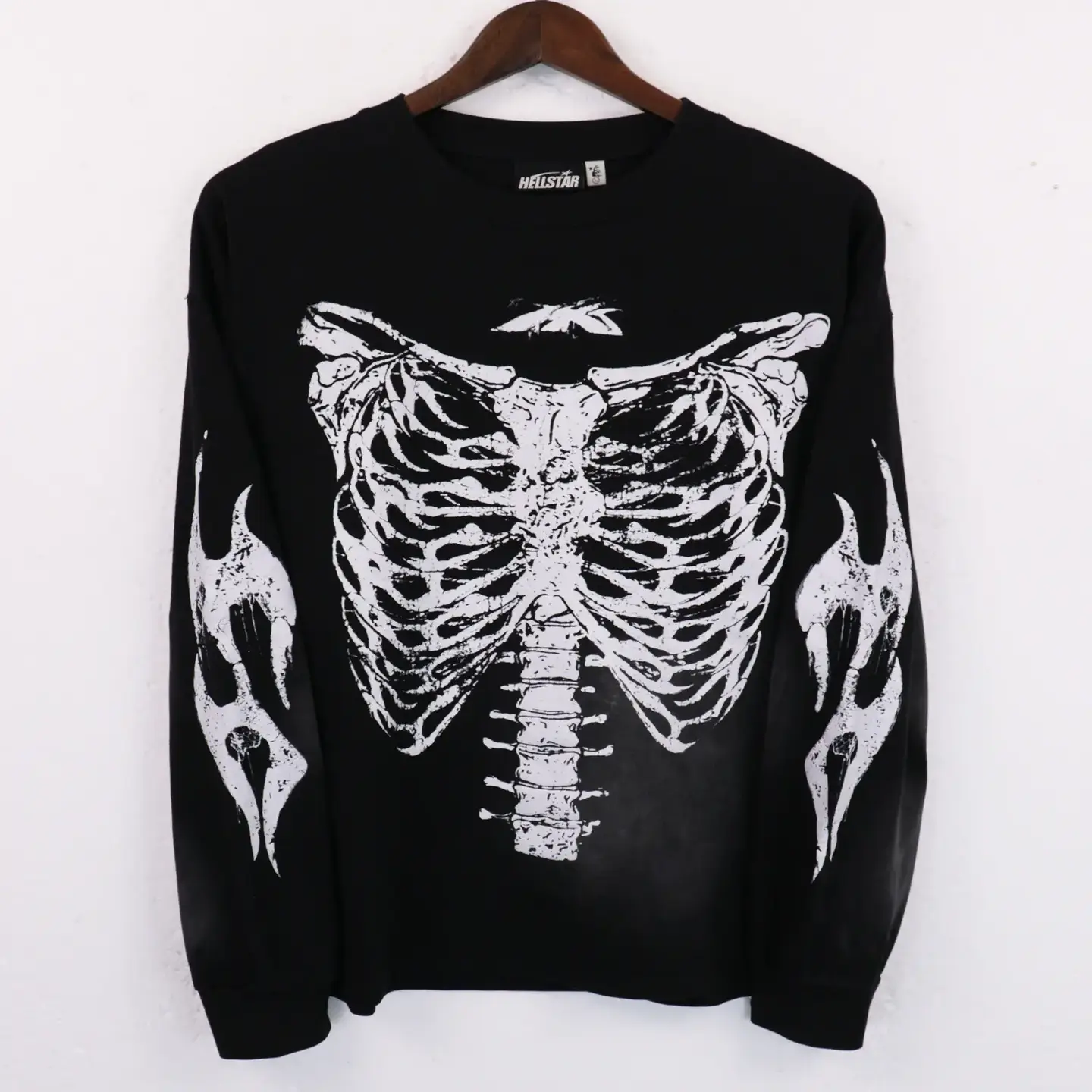 High Version American Trendy Brand Loose Casual Long-Sleeved T-Shirt Top Autumn and Winter Design Niche High Street Trend ins Summer