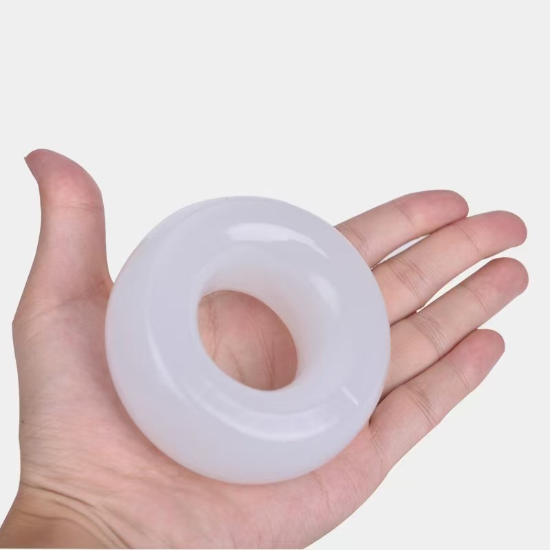 Male lock essence penis ring delay white king kong white jade ring male release block ring sex toys factory outlet