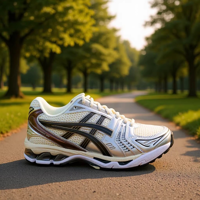 Putian Pure Original High-End Version Gel-Kayano Cushioning and Rebound K14 Arthur Running Shoes Breathable Mesh Sports Shoes