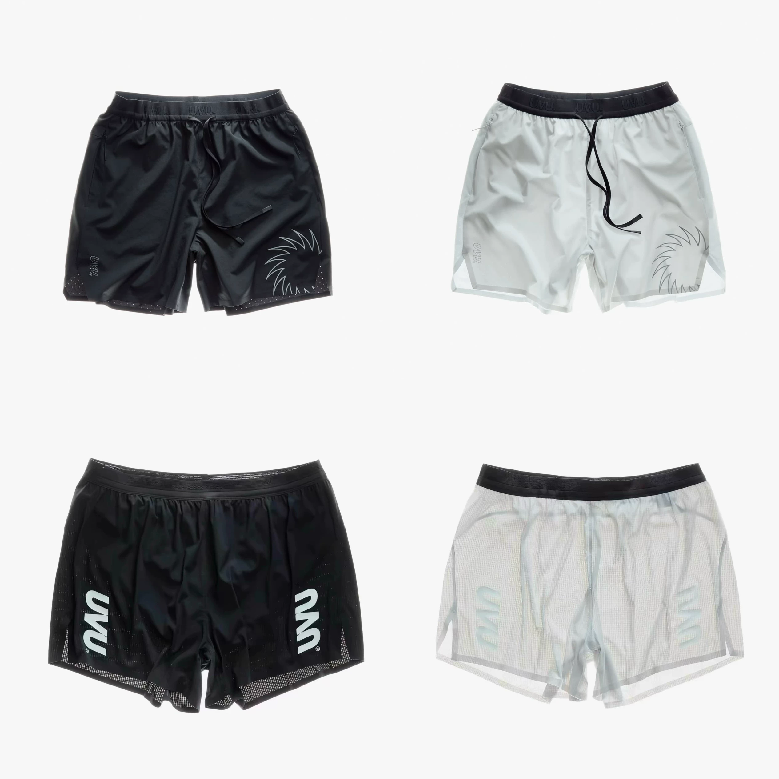 In-Stock Uvu Running Quick-Drying Sports Fitness Running Ultra-Lightweight Breathable Sweat-Wicking Functional Shorts 4-Point Pants QC-Foto von TAOBAO auf Qualit.ly