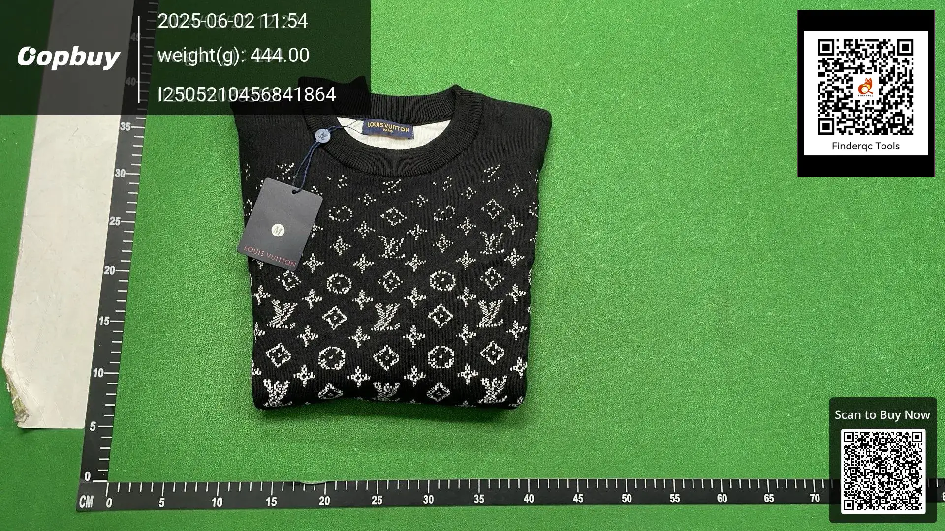 "Correct Version" L Home 25 New Classic Fashion Gradient Full Print Jacquard Sweater Black Other in stock