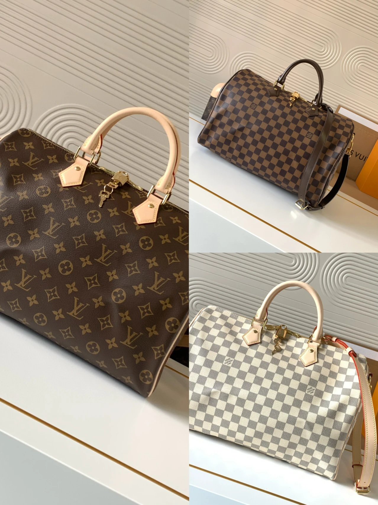 Louis Vuitton Speedy Foto QC de WEIDIAN na Qualit.ly