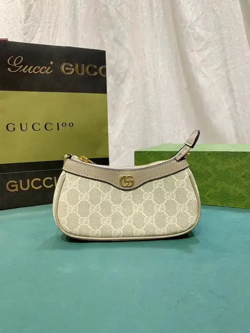 Gucci Ophidia GG Mini Bag Beige