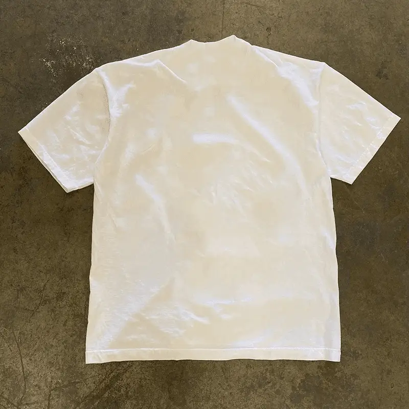 Overseas Order Surplus ~ Label Removal Export American retro Niche Student Couple Short Sleeve T-Shirt Unisex
