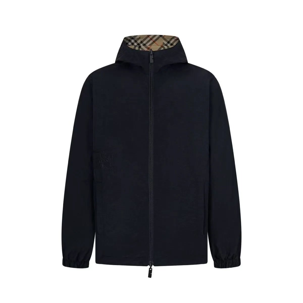 Burberry Check Hooded Jacket