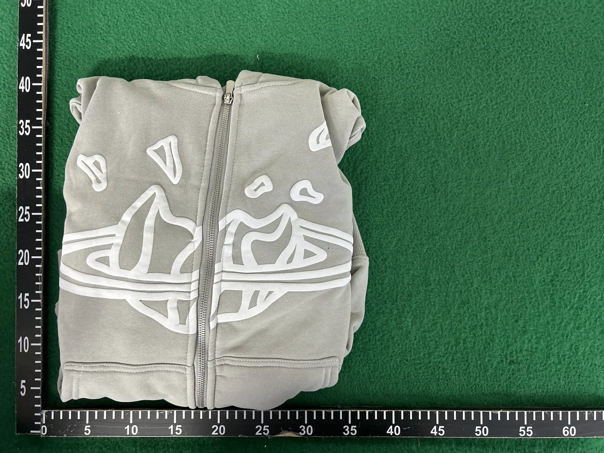 Broken Planet Grey Zip Up Hoodie