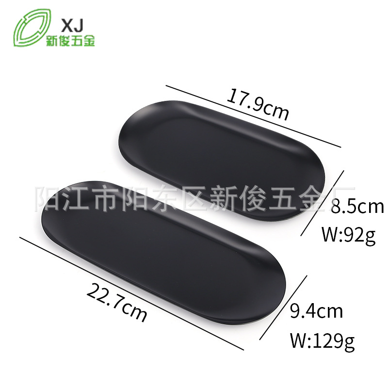 Factory direct supply stainless steel creative household ashtray candle tray simple cigar ashtray spot wholesale