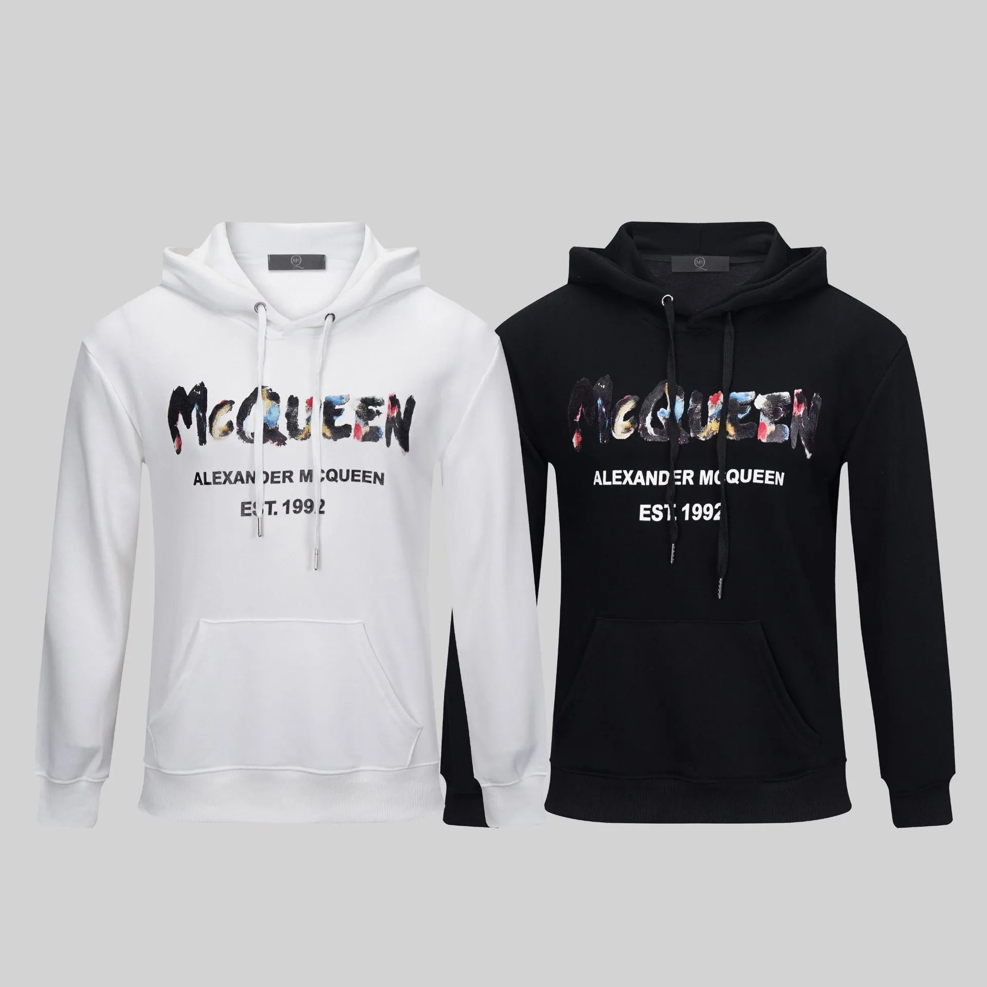Letters graffiti colorful men's and women's T-shirts-CY-kako
