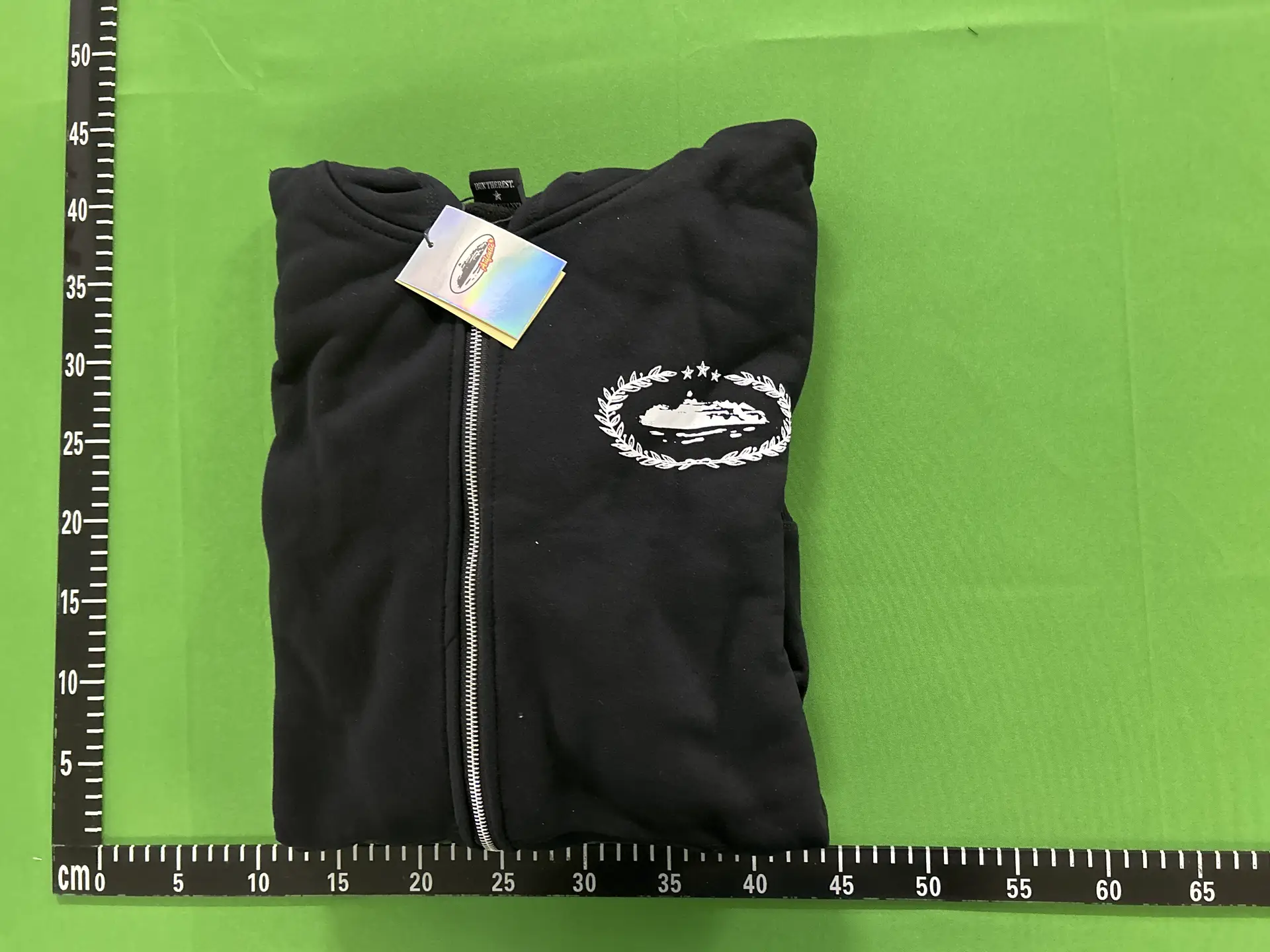 Maisui Samsung printed thin velvet zipper hooded sweatshirt jacket