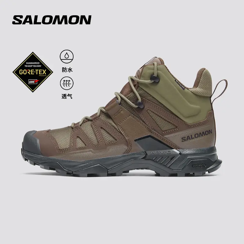 Salomon Salomon Outdoor Mid-Top Support Waterproof Hiking Hiking Shoes X Ultra Tracker Gtx