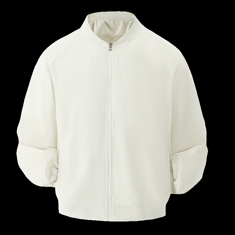 2026 New Style Jacket for Men, Autumn and Spring American Retro Solid Color Baseball Jacket, Pilot Jacket, Top Outerwear for Men