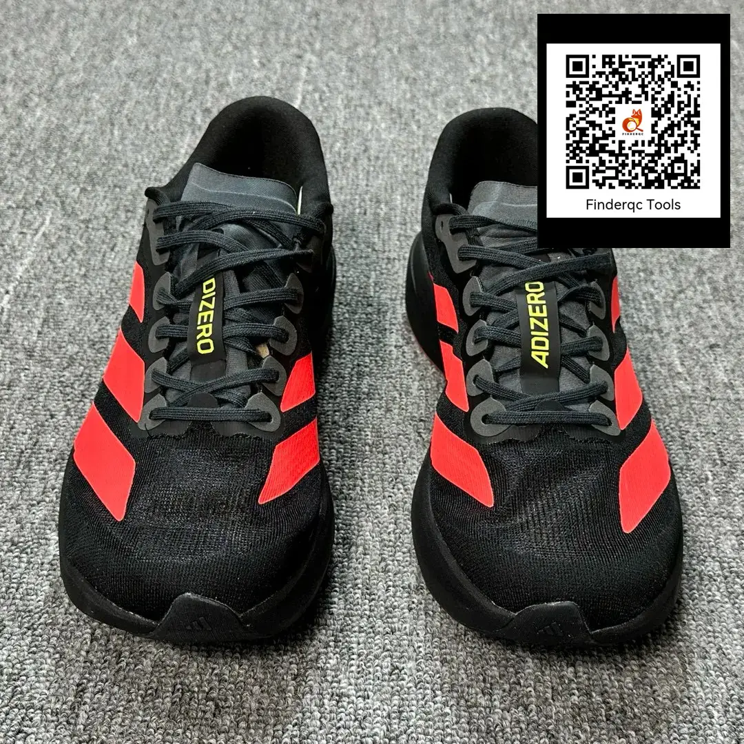 Adidas Adizero Running Shoes Black Red